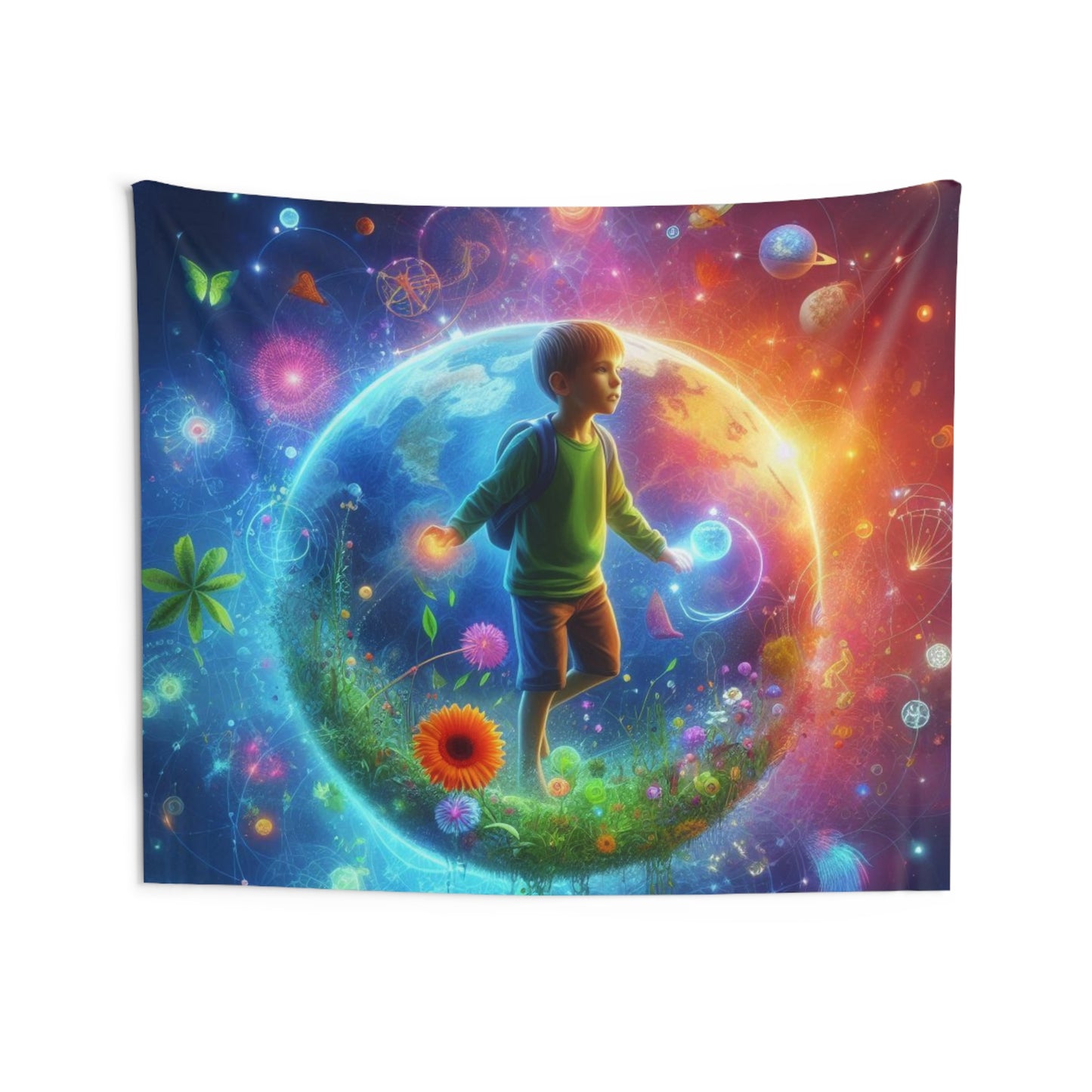 Galactic Harmony Tapestry
