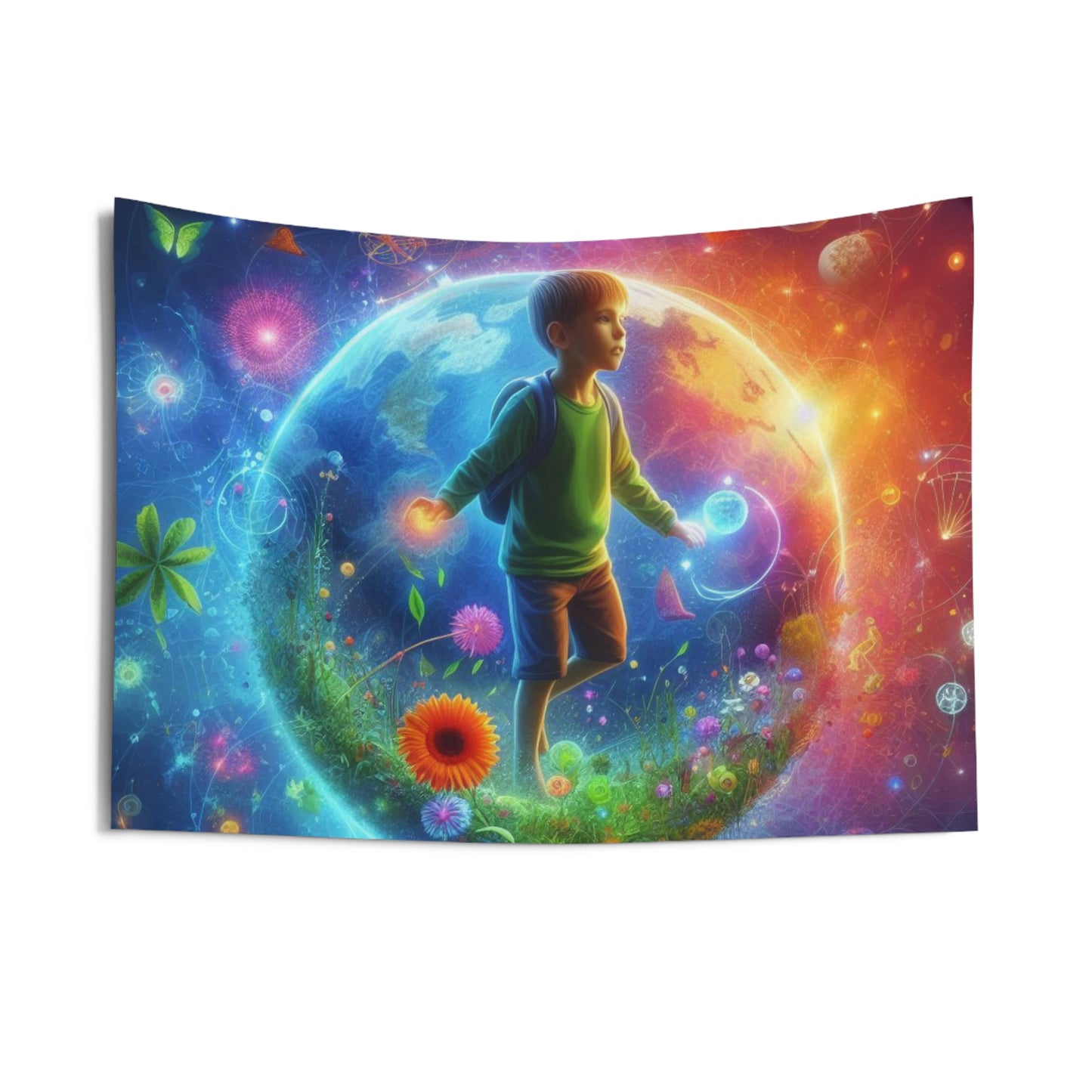 Galactic Harmony Tapestry