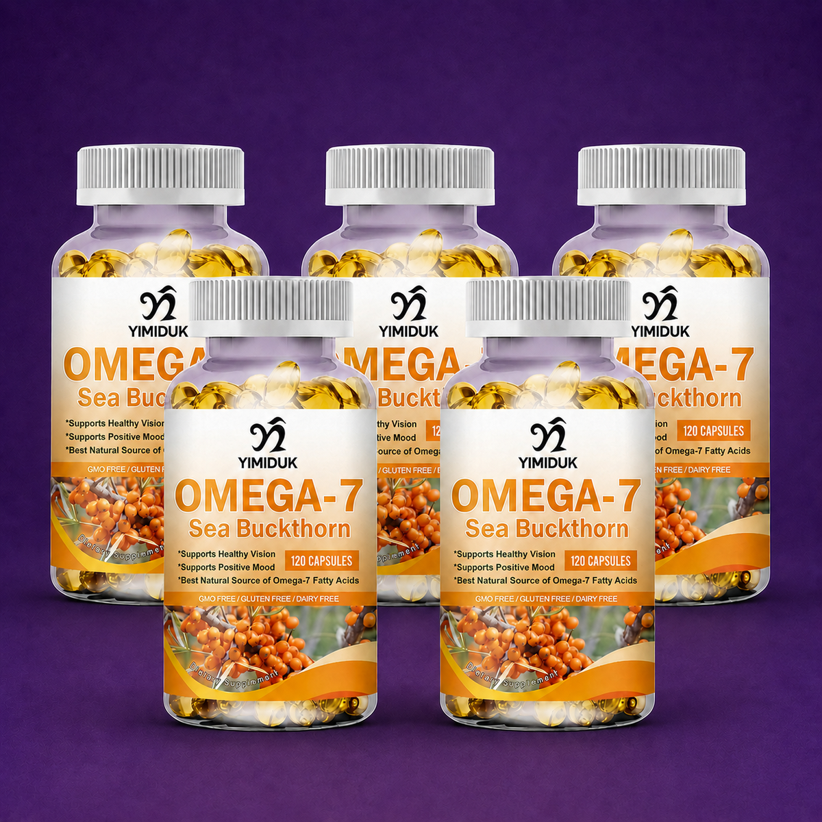 Organic Sea Buckthorn Oil Capsules