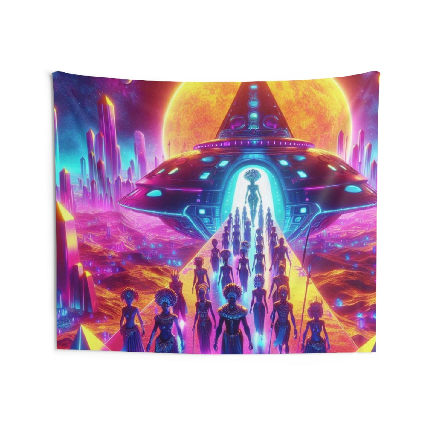 Mystic Cosmos Tapestry