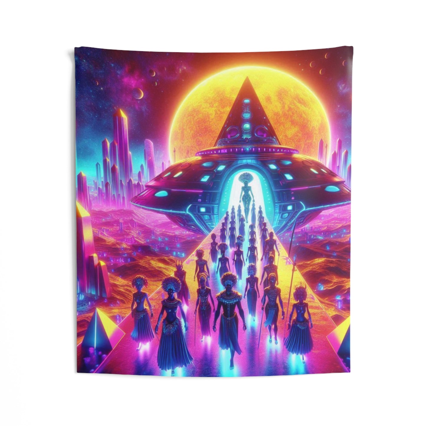 Mystic Cosmos Tapestry