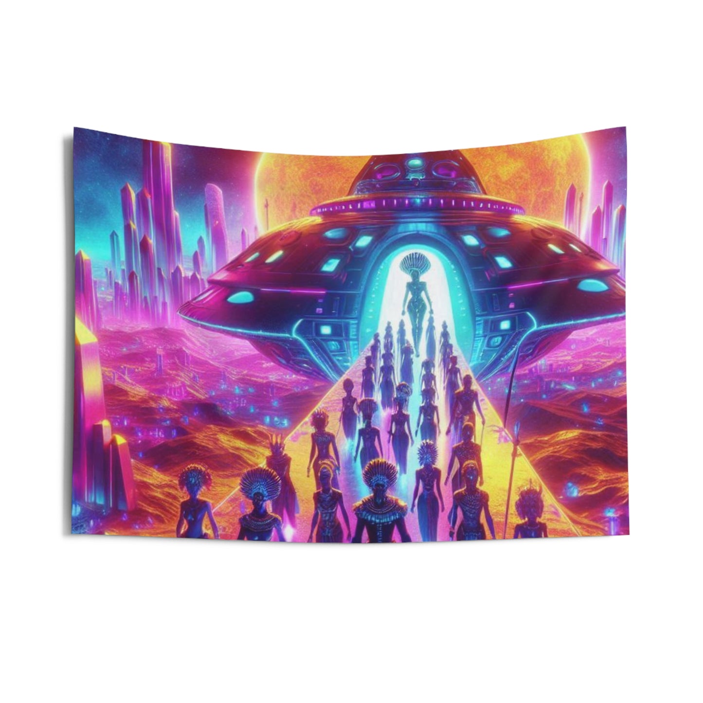 Mystic Cosmos Tapestry