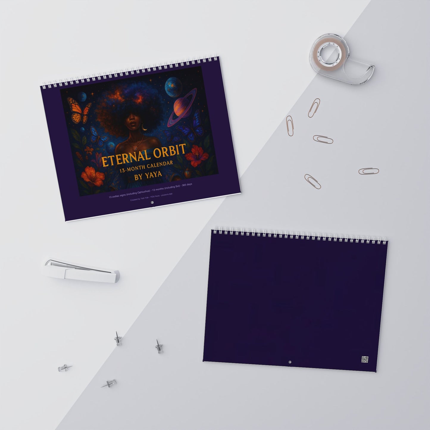 Eternal Orbit - 13 Month Calendar 2026