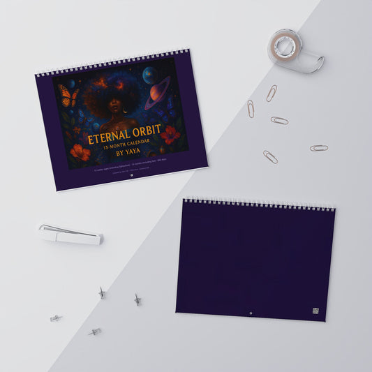 Eternal Orbit - 13 Month Calendar 2026