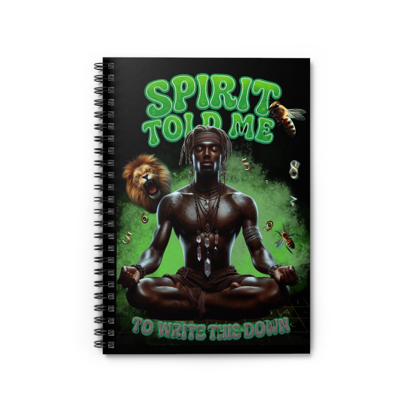Copy of Spiritual Spiral Notebook - Ruled Line for Journaling and Creativity, Meditation Journal, Gift for Writers and Dreamers, Inspirational [...]