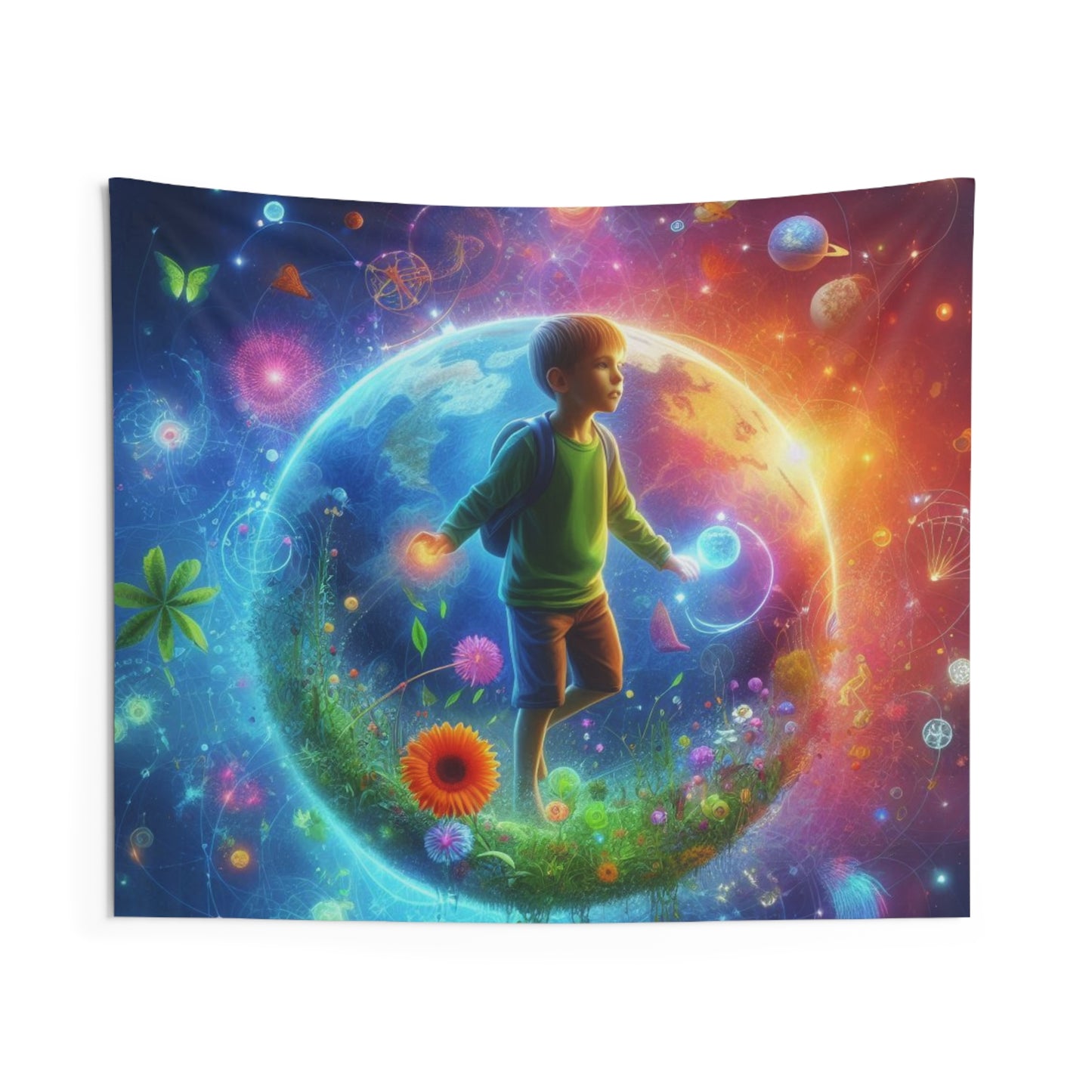 Galactic Harmony Tapestry