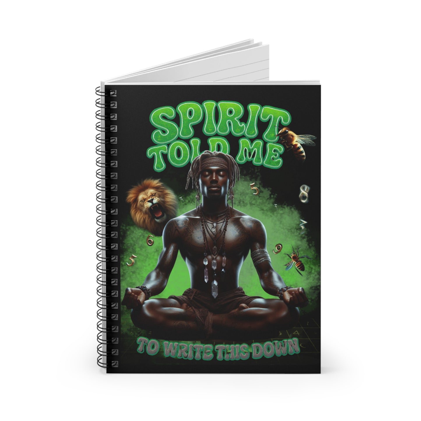 Copy of Spiritual Spiral Notebook - Ruled Line for Journaling and Creativity, Meditation Journal, Gift for Writers and Dreamers, Inspirational [...]