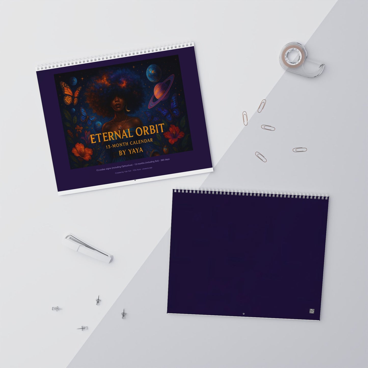 Eternal Orbit - 13 Month Calendar 2026