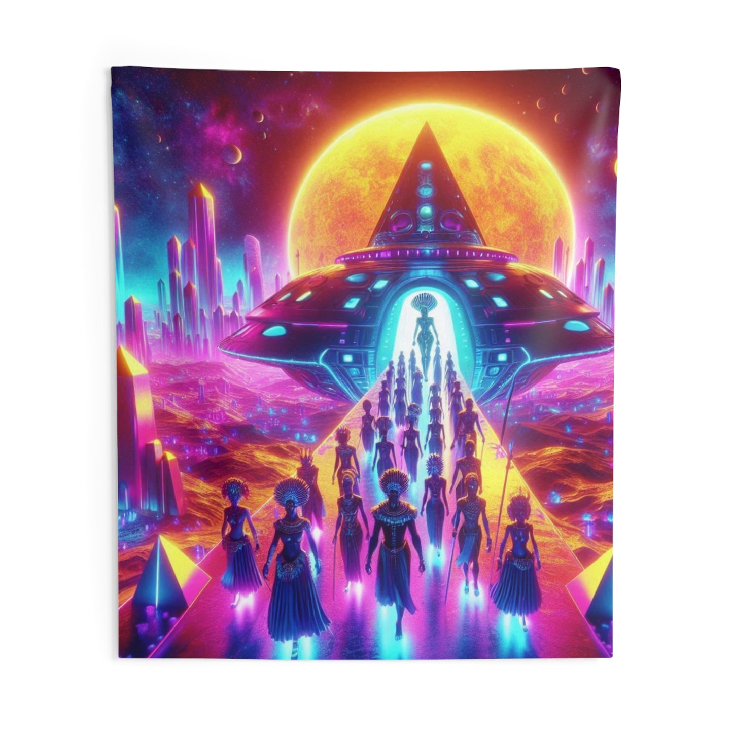 Mystic Cosmos Tapestry