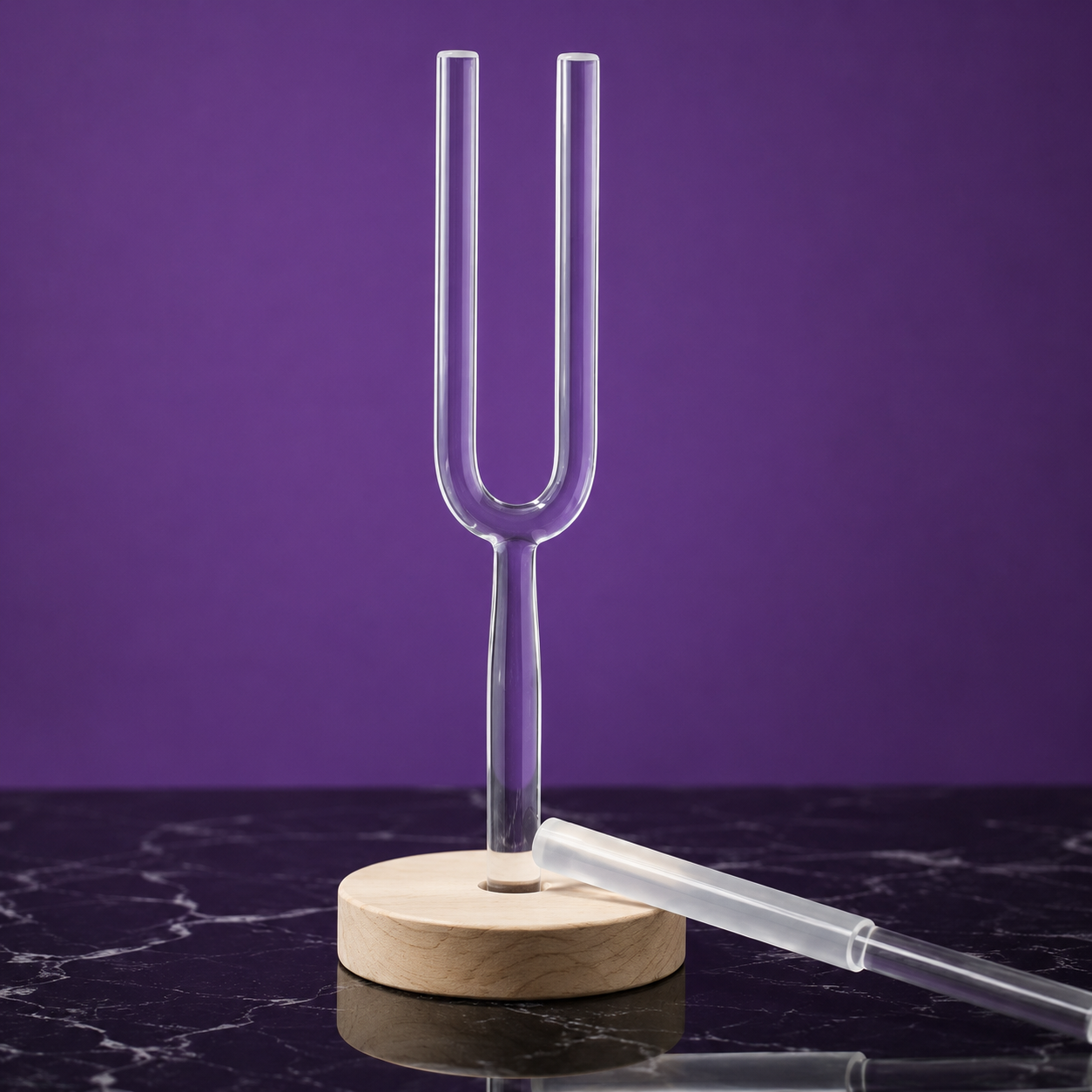 AuraSync Crystal Tuning Fork