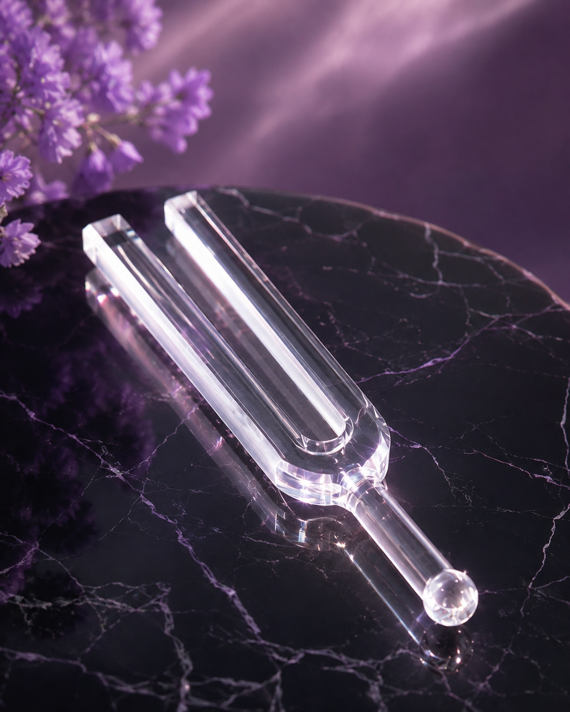 AuraSync Crystal Tuning Fork