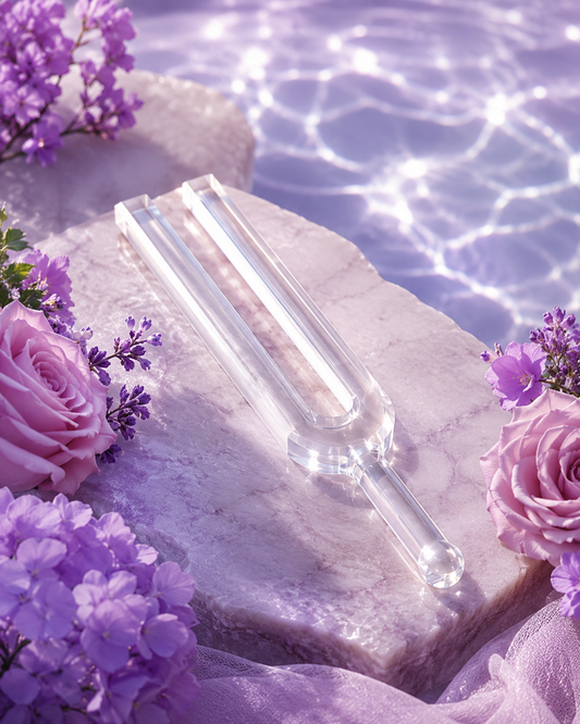 AuraSync Crystal Tuning Fork