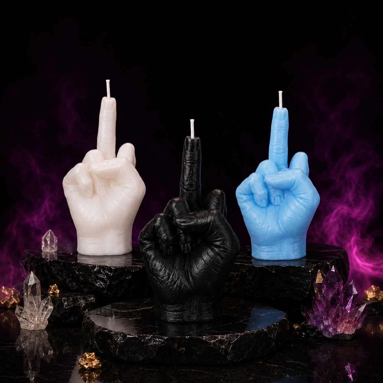 Zero F*cks Given Candle