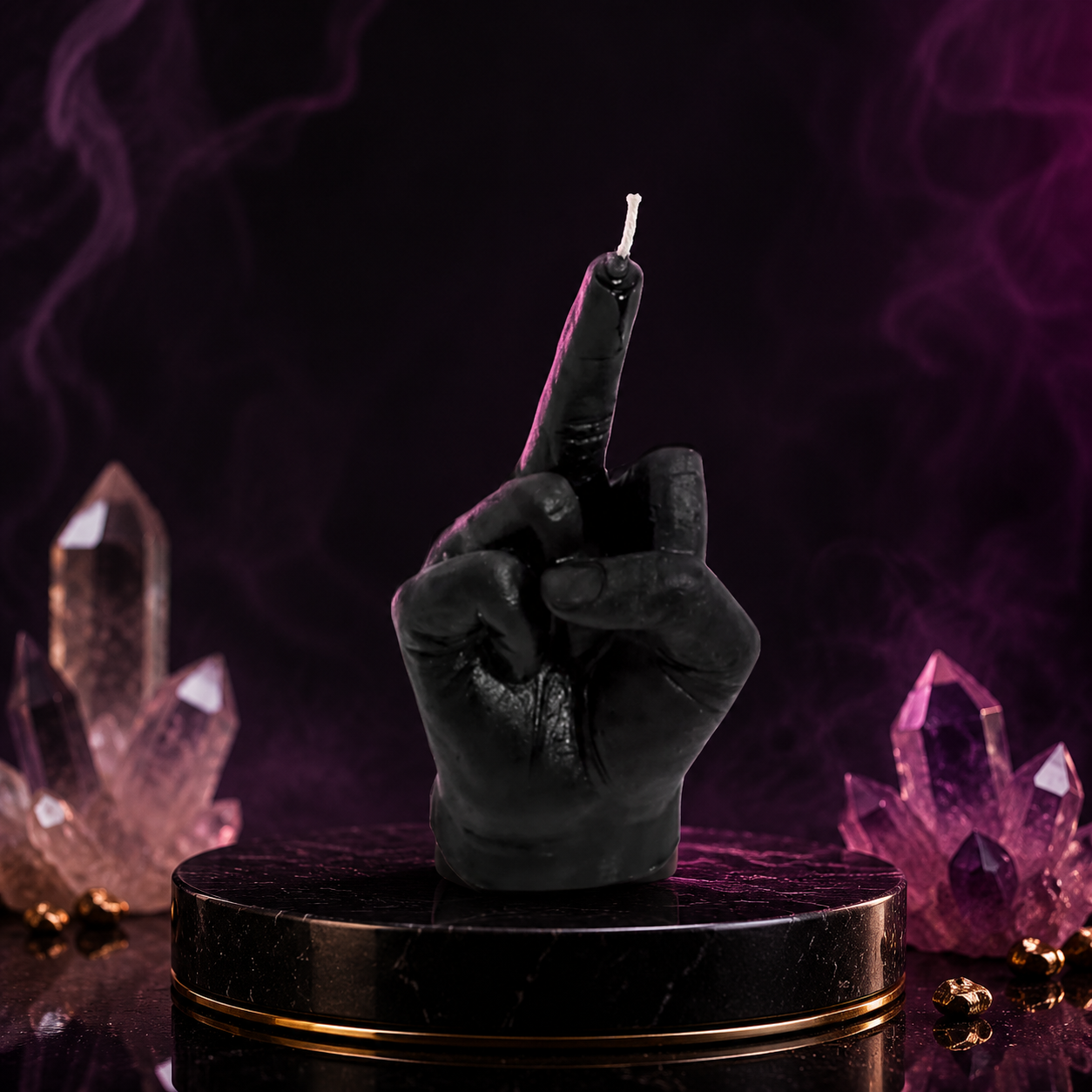 Zero F*cks Given Candle