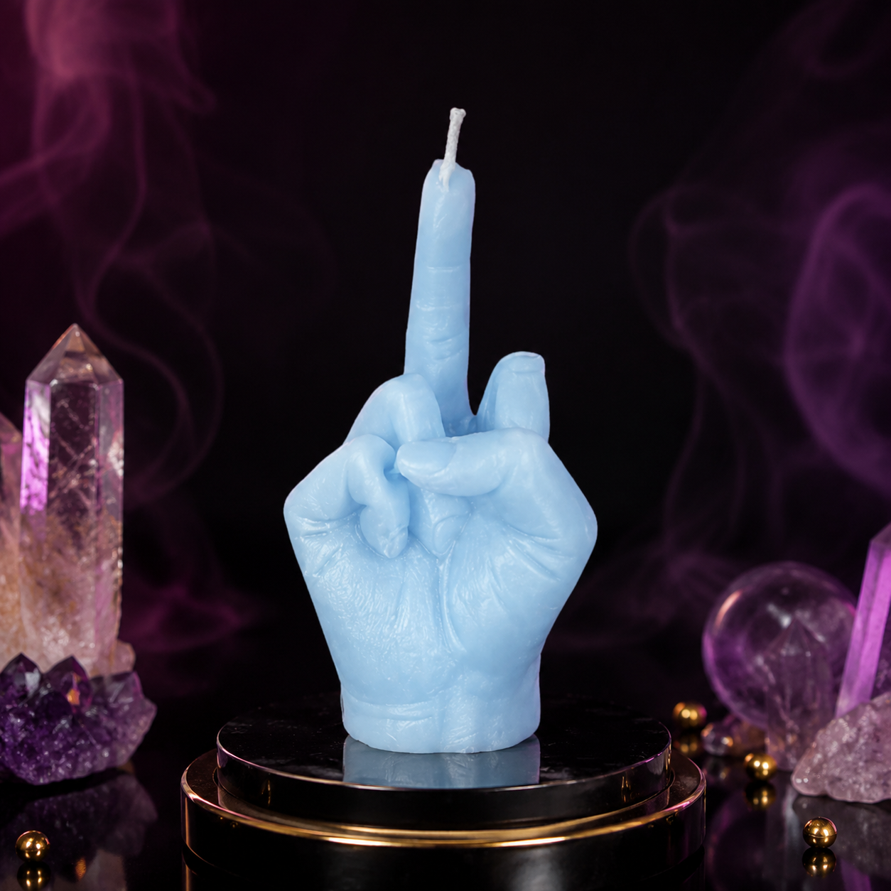 Zero F*cks Given Candle