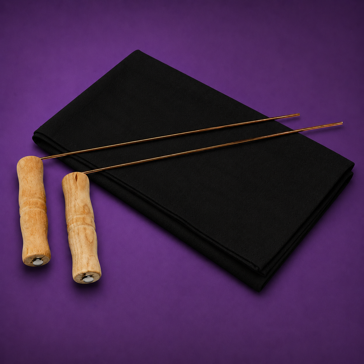 The Unseen Compass Copper Dowsing Rods
