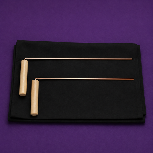 The Unseen Compass Copper Dowsing Rods