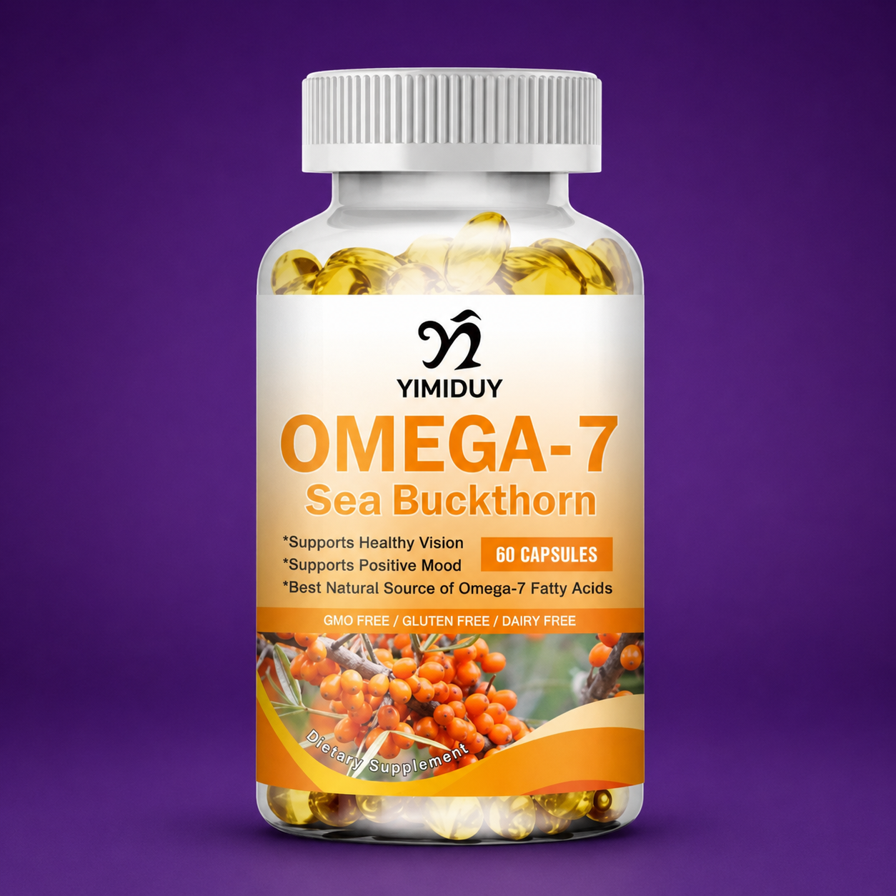 Organic Sea Buckthorn Oil Capsules