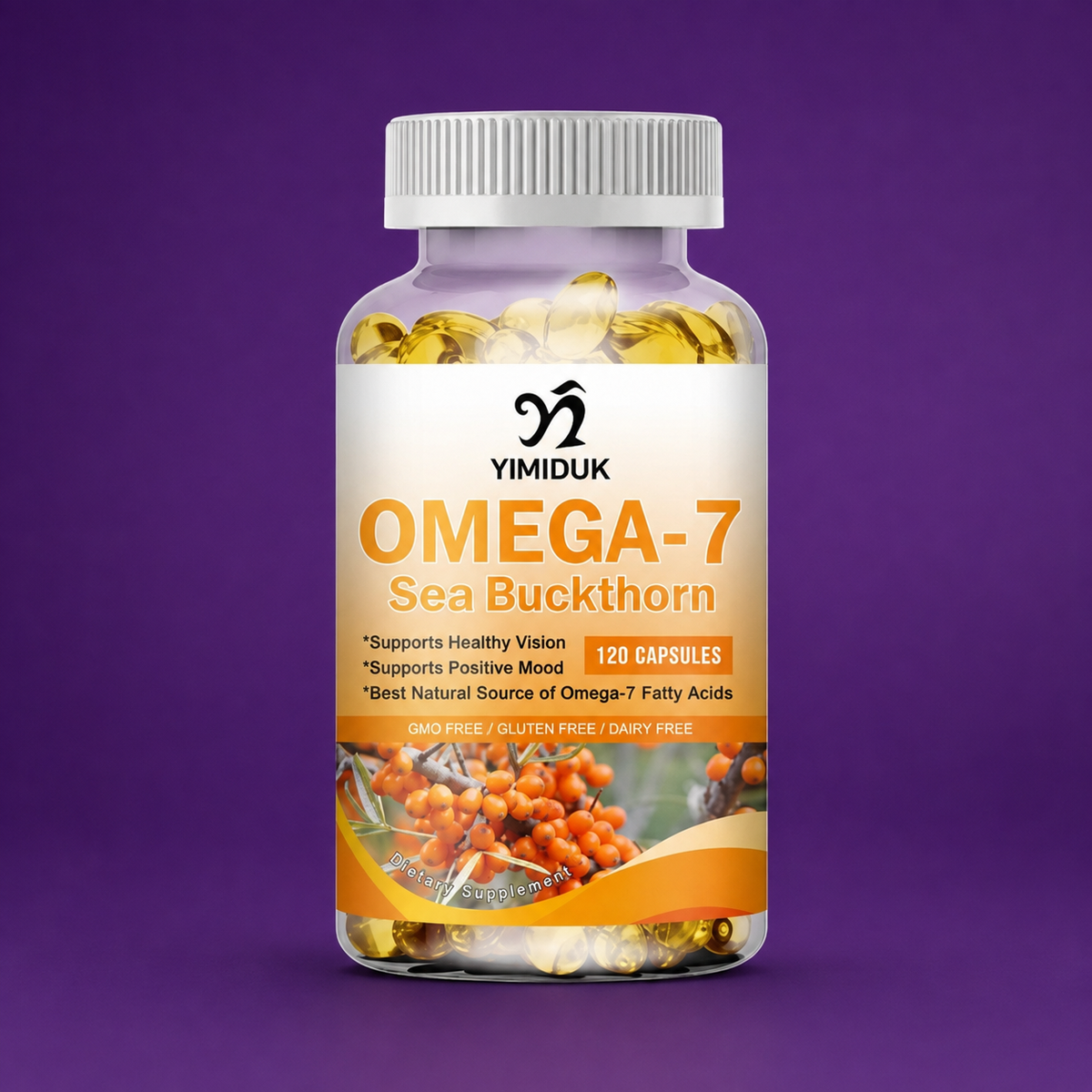 Organic Sea Buckthorn Oil Capsules