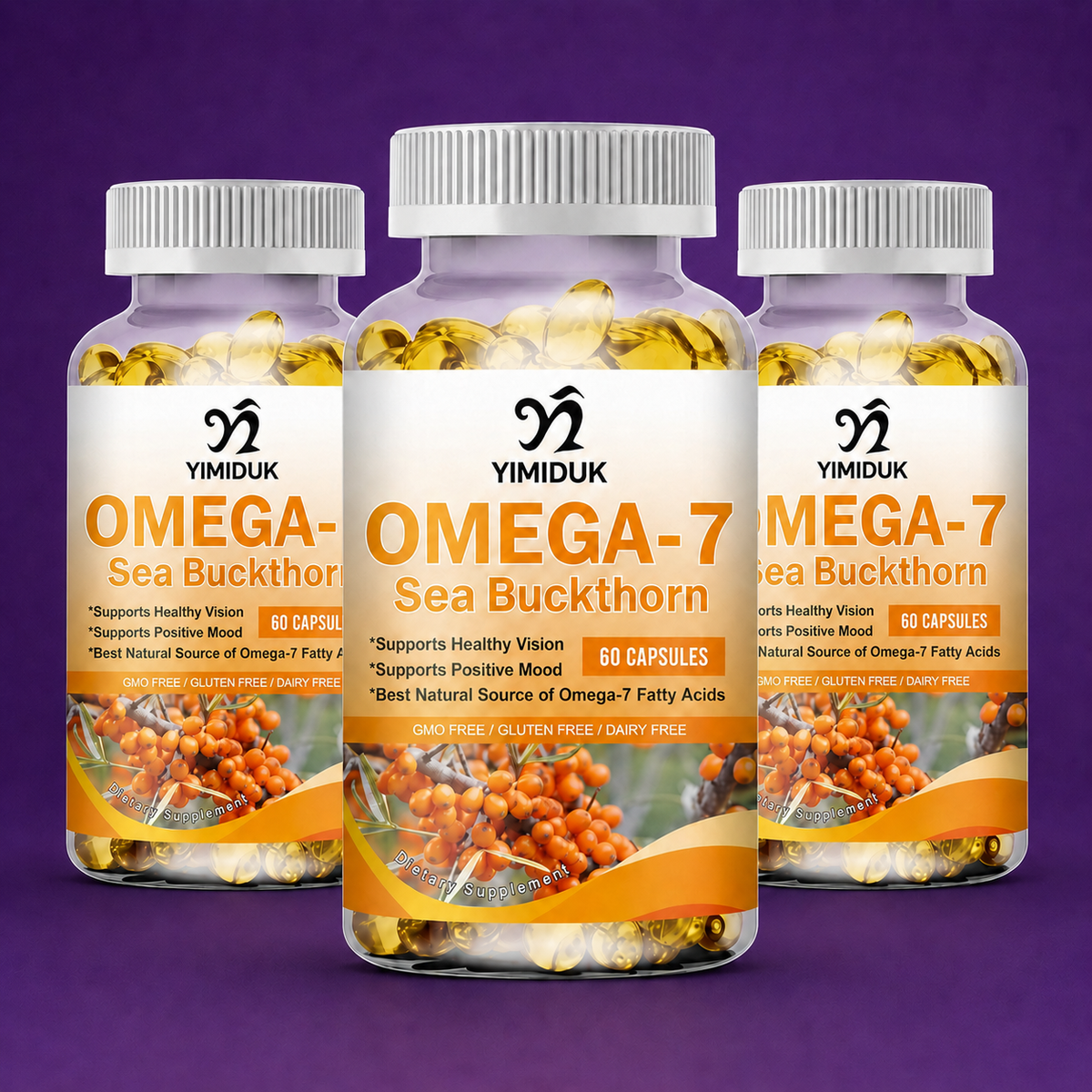Organic Sea Buckthorn Oil Capsules