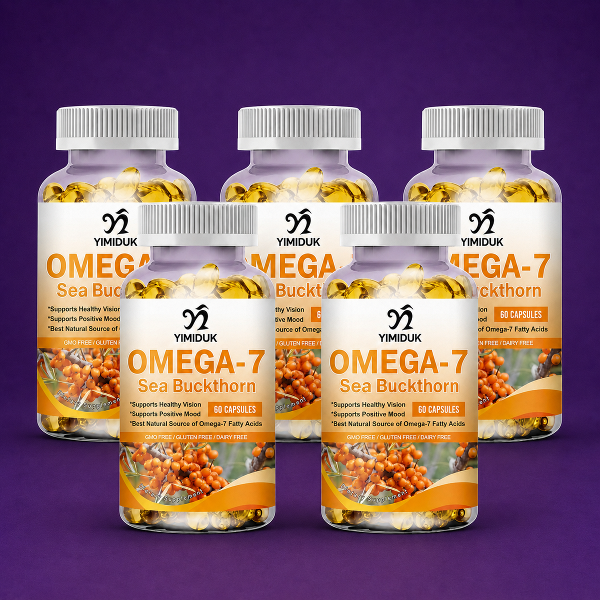 Organic Sea Buckthorn Oil Capsules