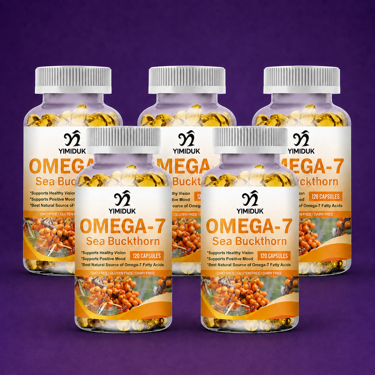 Organic Sea Buckthorn Oil Capsules