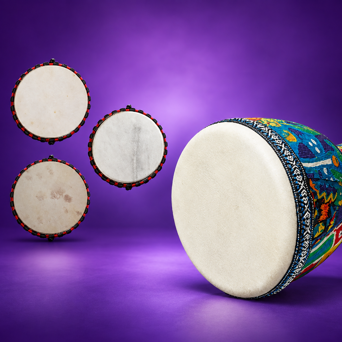 Ancestral Rhythm African Djembe Drum