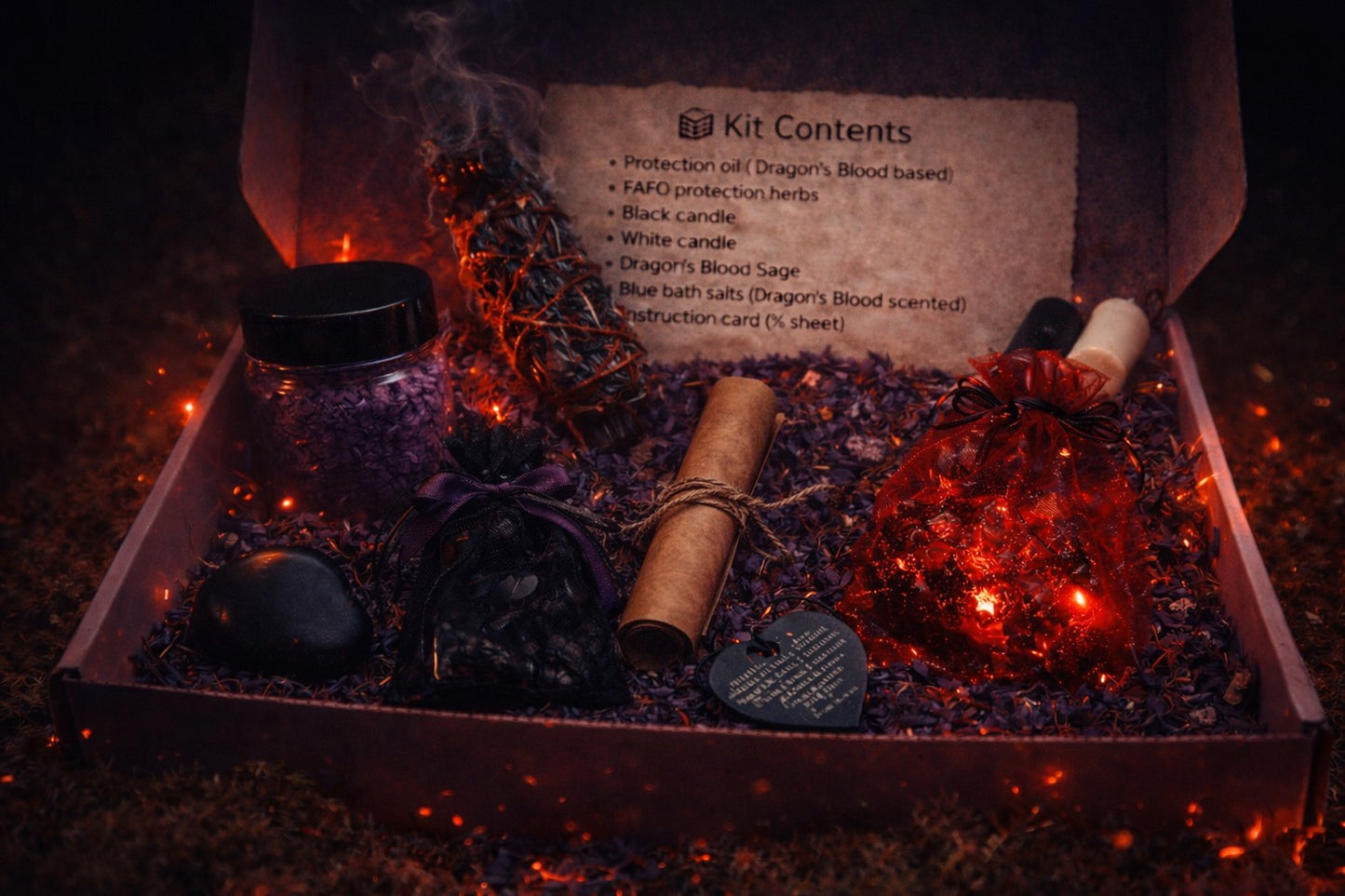 🛡️ Dragon Guard Ritual Kit